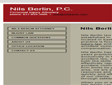 Tablet Screenshot of nilsberlin.com